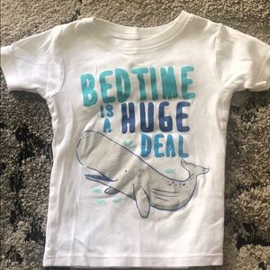 Toddlers bedtime shirt